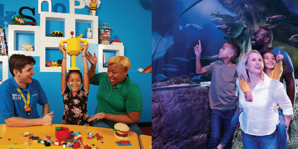 LEGOLAND Discovery Center Dallas/Ft. Worth - A Fun Place to Visit & Play -  Three Different Directions