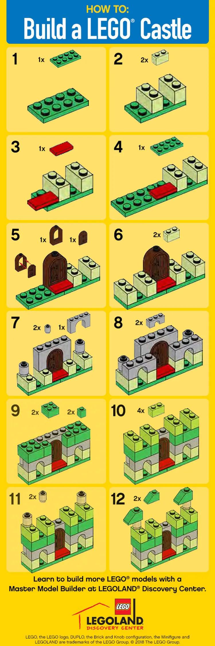 Build a lego castle sale